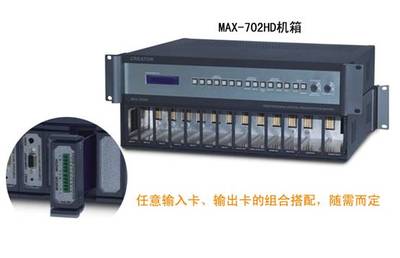多媒体演示新纪元 CREATOR快捷震撼推出模块化矩阵切换器